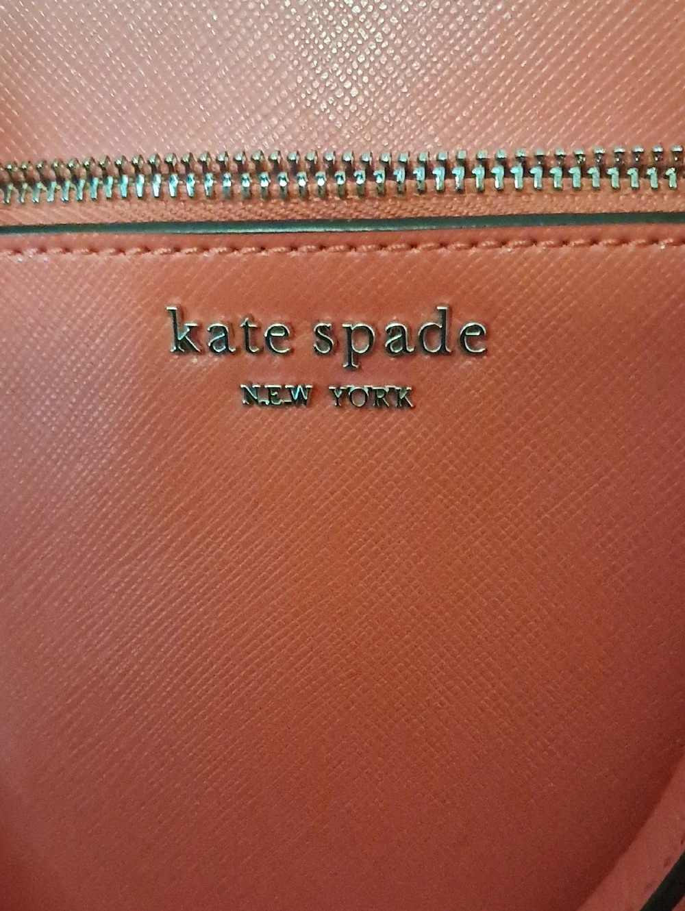 Kate Spade Louise Medium Dome Satchel Orange Tamarillo Leather Crossbody